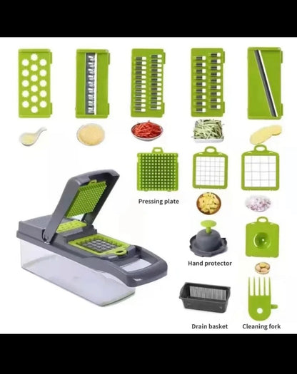 Sshoply Multifunctional Vegetable Chopper, 14/16 in 1